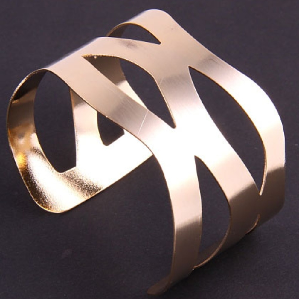 Golden Filigree Cuff